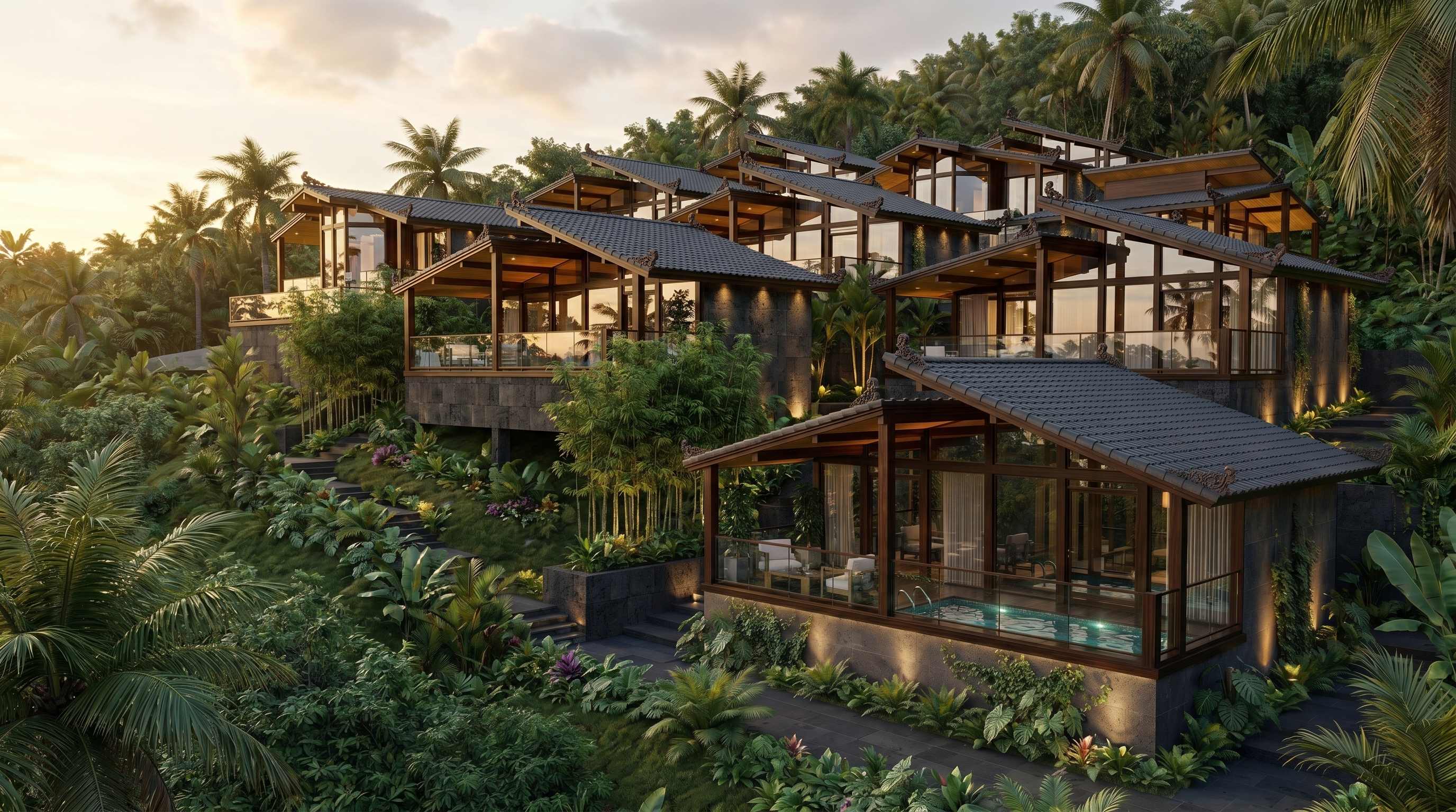 EcoWood Villas - комплекс вилл на Бали